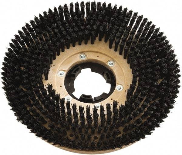 Clarke - 20" Diam Scrubbing Brush - 20" Machine, Black Pad, Nylon - Eagle Tool & Supply