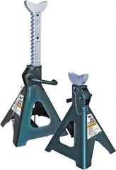 Safeguard - 12,000 Lb Capacity Jack Stand - 15-3/4 to 24-3/8" High - Eagle Tool & Supply