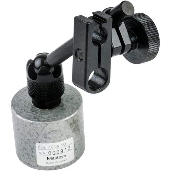 Mitutoyo - 30mm Long x 1.18" Wide x 2.5mm High Magnetic Indicator Base - 150 N Magnetic Pull - Eagle Tool & Supply