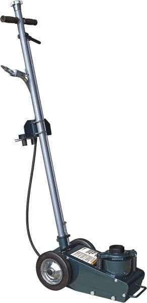 Safeguard - 22 Ton Capacity Hydraulic Jack - 9 to 18" High - Eagle Tool & Supply