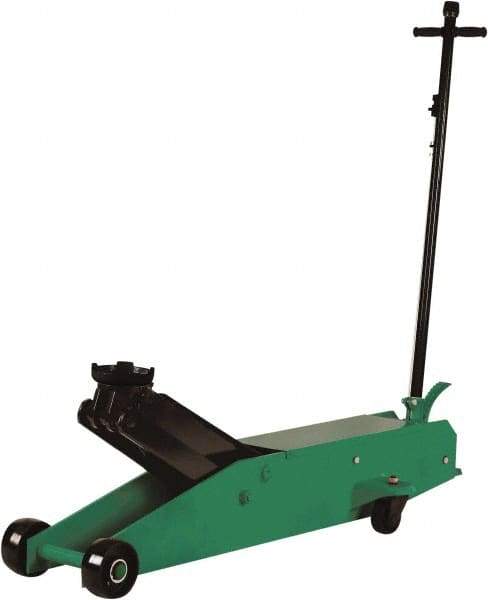 Safeguard - 10 Ton Capacity Hydraulic Jack - 6-1/4 to 27" High - Eagle Tool & Supply