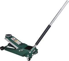 Safeguard - 3-1/2 Ton Capacity Hydraulic Jack - 3-3/4 to 21-3/4" High - Eagle Tool & Supply