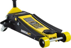 Omega Lift Equipment - 3.5 Ton Capacity Service Floor Jack - 4 to 21" High - Eagle Tool & Supply