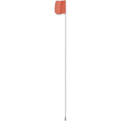 Checkers - Marking Flags Type: Warning Whip Flag Message or Pattern: Reflective X - Eagle Tool & Supply