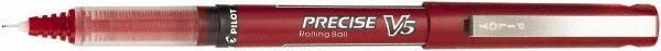 Pilot - Precision Point Roller Ball Pen - Red - Eagle Tool & Supply