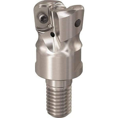 Seco - R217.21.RE 10mm Threaded Shank Milling Tip Insert Holder & Shank - 1.102362" Projection, 1" Neck Diam, M10 Neck Thread, 20mm Nose Diam, 28mm OAL, Tool Steel Tool Holder - Eagle Tool & Supply