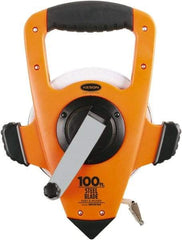 Keson - 100' x 3/8" Tape Measure - 1/8" Graduation - Eagle Tool & Supply