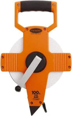 Keson - 100' x 3/8" Tape Measure - 1/8" Graduation - Eagle Tool & Supply
