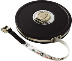 Keson - 100' x 1/2" Tape Measure - 1/8" Graduation - Eagle Tool & Supply