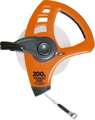 Keson - 200' x 1/2" Tape Measure - 1/8" Graduation - Eagle Tool & Supply