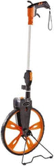 Keson - 99,999' Counter Limit, 3' OAL, Measuring Wheel - 2" Accuracy per 100", Measures in Feet & Tenths - Eagle Tool & Supply