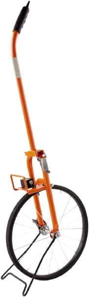Keson - 99,999' Counter Limit, 4' OAL, Measuring Wheel - 2" Accuracy per 100", Measures in Feet - Eagle Tool & Supply