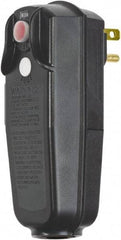 Tower - 0 Outlet, 125 Volt, 15 Amp Rating, Right Angle, Commercial, Industrial GFCI - Cordless - Eagle Tool & Supply