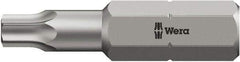 Wera - 5/16 & 1/4" Drive T40 Torx Screwdriver Bit - 2-3/4" OAL, Insert Bit - Eagle Tool & Supply