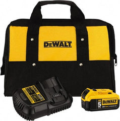 DeWALT - 20 Volt, 1 Battery Lithium-Ion Power Tool Charger - 1 hr to Charge, 20 Volt MAX Batteries Power Source, Battery Included - Eagle Tool & Supply