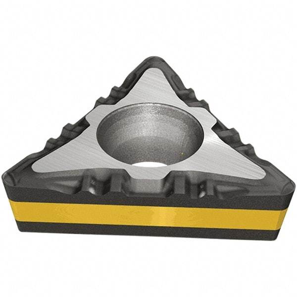 Iscar - TCMT2-0 F3P Grade IC8150 Carbide Turning Insert - TiCN/Al2O3/TiN Finish, 60° Triangle, 2.38mm Thick, 0.2mm Corner Radius - Eagle Tool & Supply