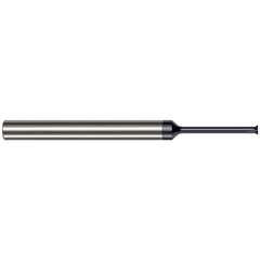 Harvey Tool - 0.028" Diam 90° 0.003" Chamfer 3-Flute Solid Carbide Back Chamfer - Exact Industrial Supply