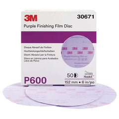 3M - Hook & Loop Discs Abrasive Type: Film Disc Disc Diameter (Inch): 6 - Eagle Tool & Supply