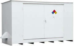 Enpac - Outdoor Safety Storage Buildings Number of Drums: 10 Fire Rated: Yes - Eagle Tool & Supply