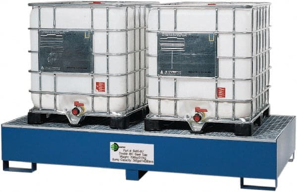 Enpac - IBC Sumps, Platforms & Decks Type: IBC Pallet Number of Totes: 2 - Eagle Tool & Supply