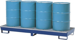 Enpac - Spill Pallets, Platforms, Sumps & Basins Type: Spill Deck or Pallet Number of Drums: 4 - Eagle Tool & Supply