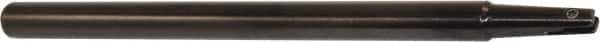 Millstar - 1-1/4" Cut Diam, 8" Max Depth of Cut, 1-1/2" Shank Diam, 9" OAL, Indexable Ball Nose End Mill - Straight Shank, TAF Toolholder, BDS, TO, HF Insert - Eagle Tool & Supply
