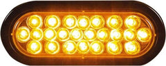 Buyers Products - 6 Flash Rate, Recessed Mount Emergency Strobe Light Assembly - Powered by 12 to 24 Volts, Amber - Eagle Tool & Supply