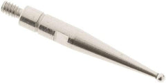 SPI - 1mm Ball Diam, Steel, Ball Test Indicator Contact Point - Use with Peacock Test Indicators - Eagle Tool & Supply