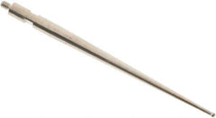 SPI - 0.8mm Ball Diam, Steel, Ball Test Indicator Contact Point - 1.437" Contact Point Length, Use with Tesa Test Indicators - Eagle Tool & Supply