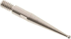 SPI - 0.8mm Ball Diam, Carbide, Ball Test Indicator Contact Point - Use with Starrett Test Indicators - Eagle Tool & Supply