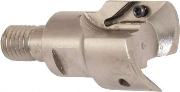 Millstar - VCGT Series ASON, Right Hand Cut, 35mm Head Length, Modular Milling Cutting Unit Head - 25mm Cutting Diam, 1/8" Depth of Cut, Universal Insert Size - Eagle Tool & Supply