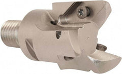 Millstar - VCGT Series ASOC, Right Hand Cut, 50mm Head Length, Modular Milling Cutting Unit Head - 42mm Cutting Diam, 1/8" Depth of Cut, Universal Insert Size - Eagle Tool & Supply