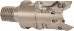 Millstar - VCGT Series ASOC, Right Hand Cut, 50mm Head Length, Modular Milling Cutting Unit Head - 32mm Cutting Diam, 1/8" Depth of Cut, Universal Insert Size - Eagle Tool & Supply