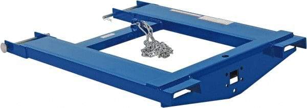 Vestil - 4,000 Lb Capacity Hook Base - 30-11/16" Wide x 6" High - Eagle Tool & Supply