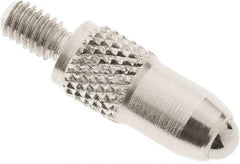 SPI - #4-48, 3mm Ball Diam, Carbide Cupped Ball Contact Point - 1/2" Contact Point Length, Use with Dial Indicators - Eagle Tool & Supply