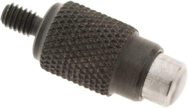 SPI - #4-48, 0.1830" Ball Diam, Steel Radius Contact Point - 0.6" Contact Point Length, Use with Dial Indicators - Eagle Tool & Supply