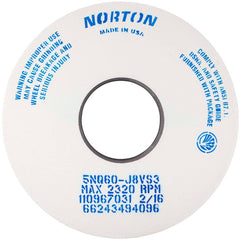 Norton - Tool & Cutter Grinding Wheels Wheel Type: Type 1 Wheel Diameter (Inch): 14 - Eagle Tool & Supply