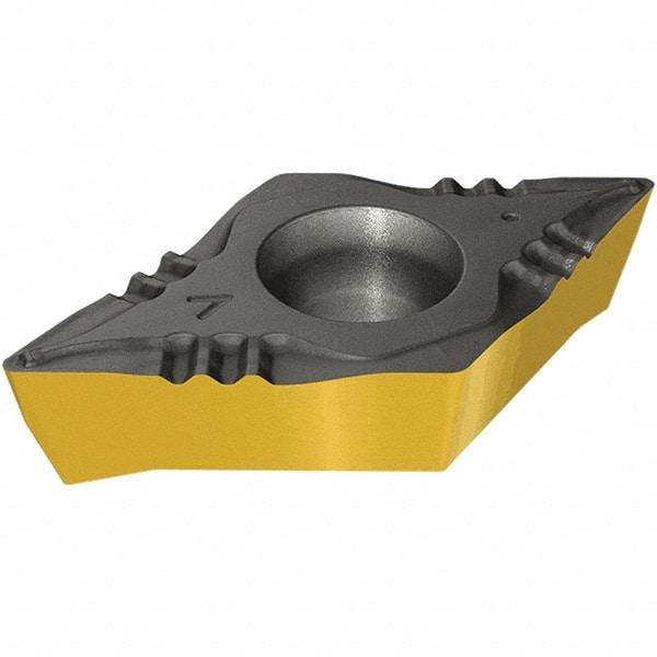 Iscar - TCMT731 F3P Grade IC8150 Carbide Turning Insert - TiCN/Al2O3/TiN Finish, 60° Triangle, 2.38mm Thick, 0.4mm Corner Radius - Eagle Tool & Supply