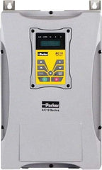 Parker - Single Phase, 230 Volt, 1/2 hp, Variable Frequency Drive - 7.87" Wide x 7.8" Deep x 16" High, IP66 - Eagle Tool & Supply