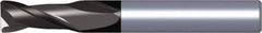 Kennametal - 14mm, 14mm LOC, 14mm Shank Diam, 75mm OAL, 2 Flute, Solid Carbide Square End Mill - Single End, TiAlN Finish, Spiral Flute, 30° Helix, Centercutting, Right Hand Cut, Right Hand Flute, Series 2CH..DK-DL - Eagle Tool & Supply