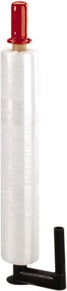 Nifty Products - 20" x 1,000' 75 Gauge Clear Hand Held Stretch & Pallet Wrap with Extended Core - Eagle Tool & Supply