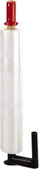 Nifty Products - 20" x 1,000' 75 Gauge Clear Hand Held Stretch & Pallet Wrap with Extended Core - Eagle Tool & Supply