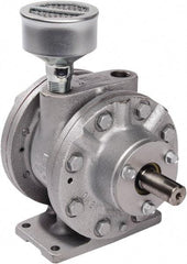 Gast - 5-1/4 hp Reversible Foot Air Actuated Motor - 0:00 Gear Ratio, 2,500 Max RPM, 1-1/2" Shaft Length, 3/4" Shaft Diam - Eagle Tool & Supply