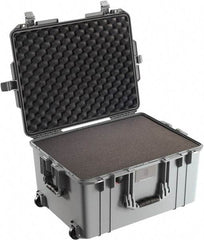 Pelican Products, Inc. - 18-51/64" Wide x 13-1/4" High, Aircase w/Foam - Silver - Eagle Tool & Supply