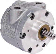 Gast - 1.7 hp Reversible Face Air Actuated Motor - 0:00 Gear Ratio, 3,000 Max RPM, 1.13" Shaft Length, 1/2" Shaft Diam - Eagle Tool & Supply