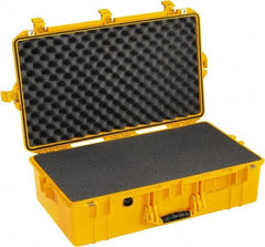 Pelican Products, Inc. - 16-49/64" Wide x 9-1/8" High, Aircase w/Foam - Yellow - Eagle Tool & Supply