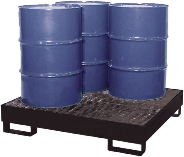 Enpac - Spill Pallets, Platforms, Sumps & Basins Type: Spill Deck or Pallet Number of Drums: 4 - Eagle Tool & Supply