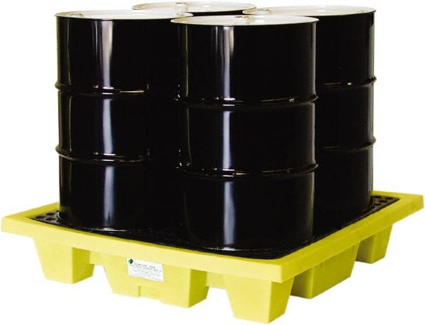 Enpac - Spill Pallets, Platforms, Sumps & Basins Type: Spill Deck or Pallet Number of Drums: 4 - Eagle Tool & Supply