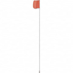 Checkers - Marking Flags Type: Warning Whip Flag Message or Pattern: Reflective X - Eagle Tool & Supply