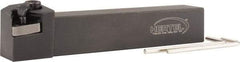 Hertel - MTJN, Left Hand Cut, 1" Shank Height x 1" Shank Width, Negative Rake Indexable Turning Toolholder - 6" OAL, TN..432 Insert Compatibility, Series Multi-Option - Eagle Tool & Supply